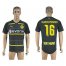 Dortmund #16 Blaszczykowski Away Soccer Club Jersey
