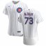 Chicago Cubs #73 Adbert Alzolay Mens Nike White Home 2020 Authentic Player Jersey