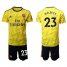 Arsenal #23 Welbeck Away Soccer Club Jersey