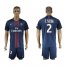 Paris Saint-Germain #2 T Silva Home Soccer Club Jersey
