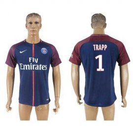 Paris Saint-Germain #1 Trapp Home Soccer Club Jersey