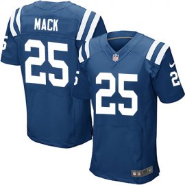 Nike Indianapolis Colts #25 Marlon Mack Royal Blue Team Color Mens Stitched NFL Elite Jersey