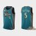 Detroit Detroit Pistons #5 Frank Jackson Teal Mens Nike NBA 2022-23 Classic Edition Jersey Mens
