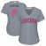 Chicago Cubs #8 Andre Dawson Grey Mothers Day Cool Base Womens Stitched MLB Jersey