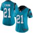 Nike Carolina Panthers #21 Jeremy Chinn Blue Alternate Womens Stitched NFL Vapor Untouchable Limited Jersey