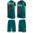 Nike Jacksonville Jaguars #10 Laviska Shenault Jr. Teal Green Alternate Mens Stitched NFL Limited Tank Top Suit Jersey