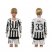 Juventus #33 Evra Home Long Sleeves Kid Soccer Club Jersey