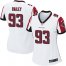 Nike Atlanta Falcons #93 Allen Bailey White Womens Stitched NFL New Elite Jersey