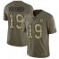 Nike Pittsburgh Steelers #19 JuJu Smith-Schuster Olive/Camo Youth Stitched NFL Limited 2017 Salute to Service Jersey