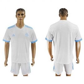 Marseille Blank Home Soccer Club Jersey
