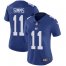 Nike New York Giants #11 Phil Simms Royal Blue Team Color Womens Stitched NFL Vapor Untouchable Limited Jersey