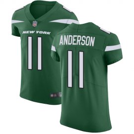 Nike New York Jets #11 Robby Anderson Green Team Color Mens Stitched NFL Vapor Untouchable Elite Jersey