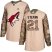 Adidas Arizona Coyotes #21 Derek Stepan Camo Authentic 2017 Veterans Day Stitched Youth NHL Jersey