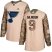 Adidas St. Louis Blues #9 Doug Gilmour Camo Authentic 2017 Veterans Day Stitched NHL Jersey