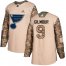 Adidas St. Louis Blues #9 Doug Gilmour Camo Authentic 2017 Veterans Day Stitched NHL Jersey