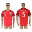 England #5 Smalling Away Soccer Country Jersey