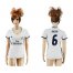 Womens Real Madrid #6 Nacho Home Soccer Club Jersey