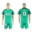 Atletico Madrid #13 Oblak Green Goalkeeper Soccer Club Jersey