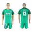 Atletico Madrid #13 Oblak Green Goalkeeper Soccer Club Jersey
