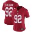 Nike New York Giants #92 Michael Strahan Red Alternate Womens Stitched NFL Vapor Untouchable Limited Jersey