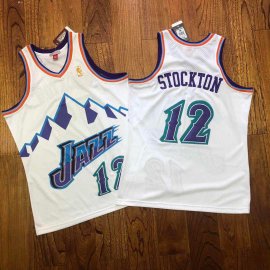 John Stockton- Utah Jazz Throwback Jersey