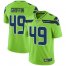 Nike Seattle Seahawks #49 Shaquem Griffin Green Mens Stitched NFL Limited Rush Jersey