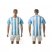 Argentina Blank Home Soccer Country Jersey