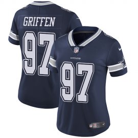 Nike Dallas Cowboys #97 Everson Griffen Navy Blue Team Color Womens Stitched NFL Vapor Untouchable Limited Jersey