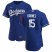 Los Angeles Dodgers #15 Austin Barnes Mens Nike Royal Alternate 2020 Authentic Player MLB Jersey