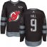 Adidas New Jersey Devils #9 Taylor Hall Black 1917-2017 100th Anniversary Stitched NHL Jersey