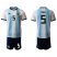 Argentina #5 Gago Home Soccer Country Jersey