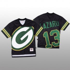 NFL Green Bay Packers #13 Allen Lazard Black Mens Mitchell & Nell Big Face Fashion Limited NFL Jersey