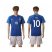 Brazil #10 Pele Away Soccer Country Jersey