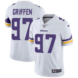 Nike Minnesota Vikings #97 Everson Griffen White Mens Stitched NFL Vapor Untouchable Limited Jersey