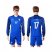France #17 Digne Home Long Sleeves Soccer Country Jersey