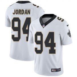 Nike New Orleans Saints #94 Cameron Jordan White Mens Stitched NFL Vapor Untouchable Limited Jersey