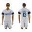 Inter Milan #13 Guarin White Away Soccer Club Jersey