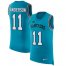 Nike Carolina Panthers #11 Robby Anderson Blue Alternate Mens Stitched NFL Limited Rush Tank Top Jersey
