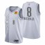 Oklahoma City Oklahoma City Thunder #8 Paul Watson Jr. Mens Nike Gray 2021/22 Swingman NBA Jersey – City Edition Mens