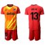 Atletico Madrid #13 Oblak Red Goalkeeper Soccer Club Jersey