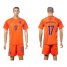 Holland #17 Narsingh Home Soccer Country Jersey