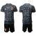 Spain Blank Black Goalkeeper Soccer Country Jersey