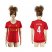 Womens Liverpool #4 Sahin Red Home Soccer Club Jersey