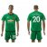 Manchester United #20 S.Romero Green Goalkeeper Soccer Club Jersey