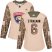 Adidas Florida Panthers #6 Anton Stralman Camo Authentic 2017 Veterans Day Womens Stitched NHL Jersey
