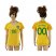 Womens Brazil Personalized Home Soccer Country Jersey