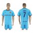 Barcelona #7 Arda Away Soccer Club Jersey