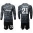 Juventus Blank Green Goalkeeper Long Sleeves Soccer Club Jersey
