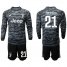 Juventus Blank Green Goalkeeper Long Sleeves Soccer Club Jersey