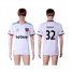 West Ham United #32 Burke Away Soccer Club Jersey